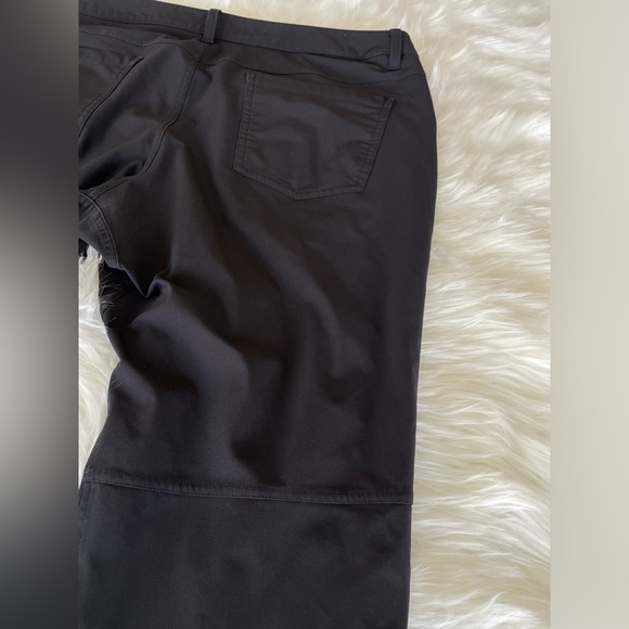 🔥Lululemon | Men’s Slim ABC Pants Size 38 Waist, 32 Length in Color Black - Picture 6 of 15